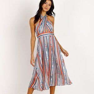 ASTR the Label Gemma Dress Geo Stripe